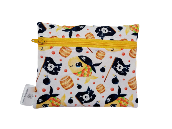 Sacs à collation réutilisable - Poisson pirate