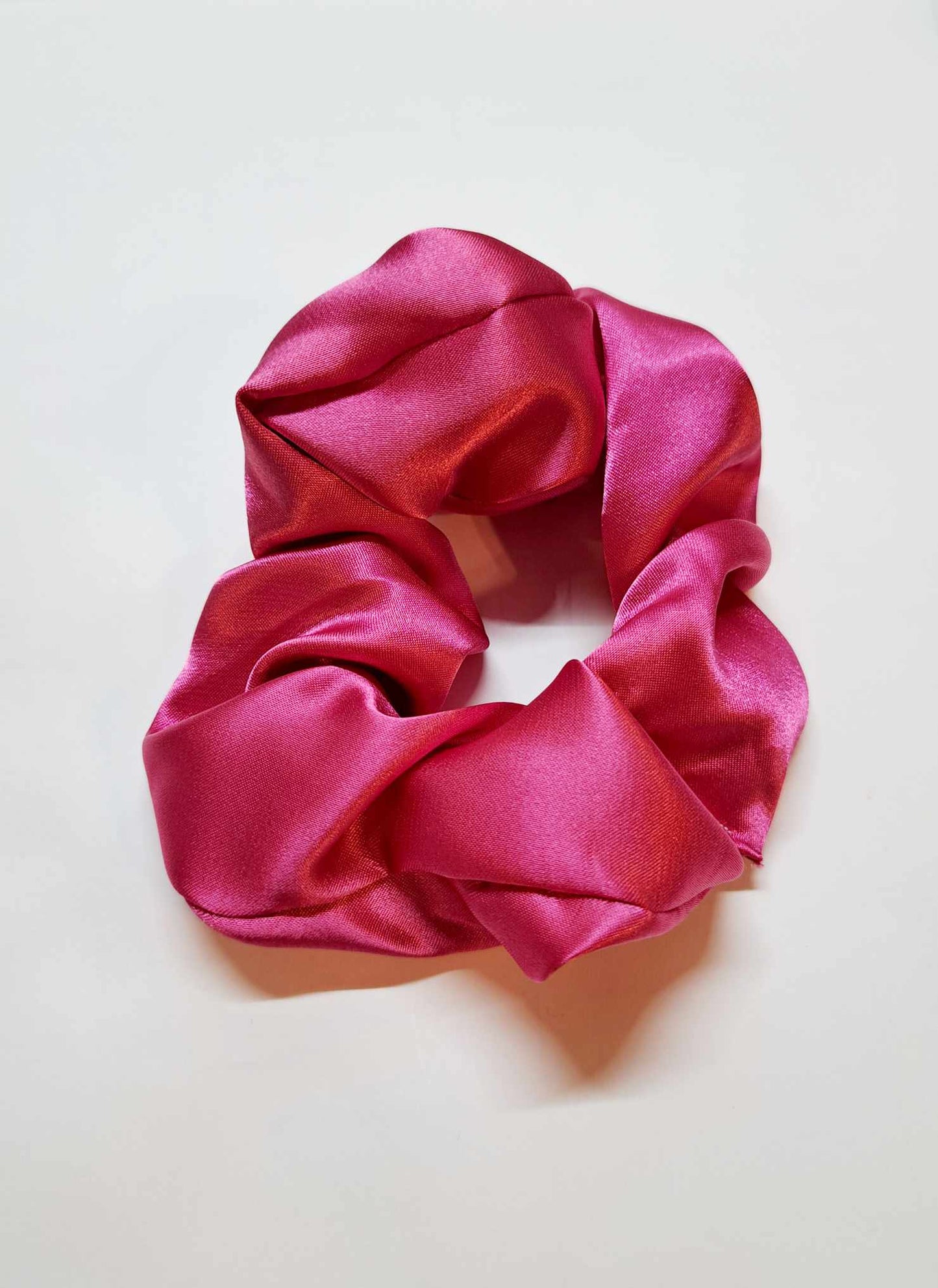 Chouchou en satin ''couleur uni''