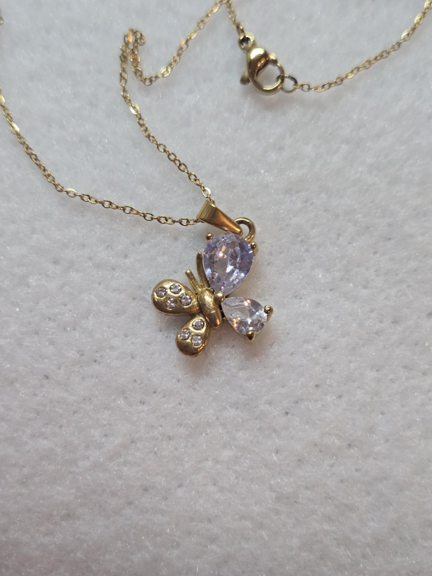 Collier et pendentif- Papillon