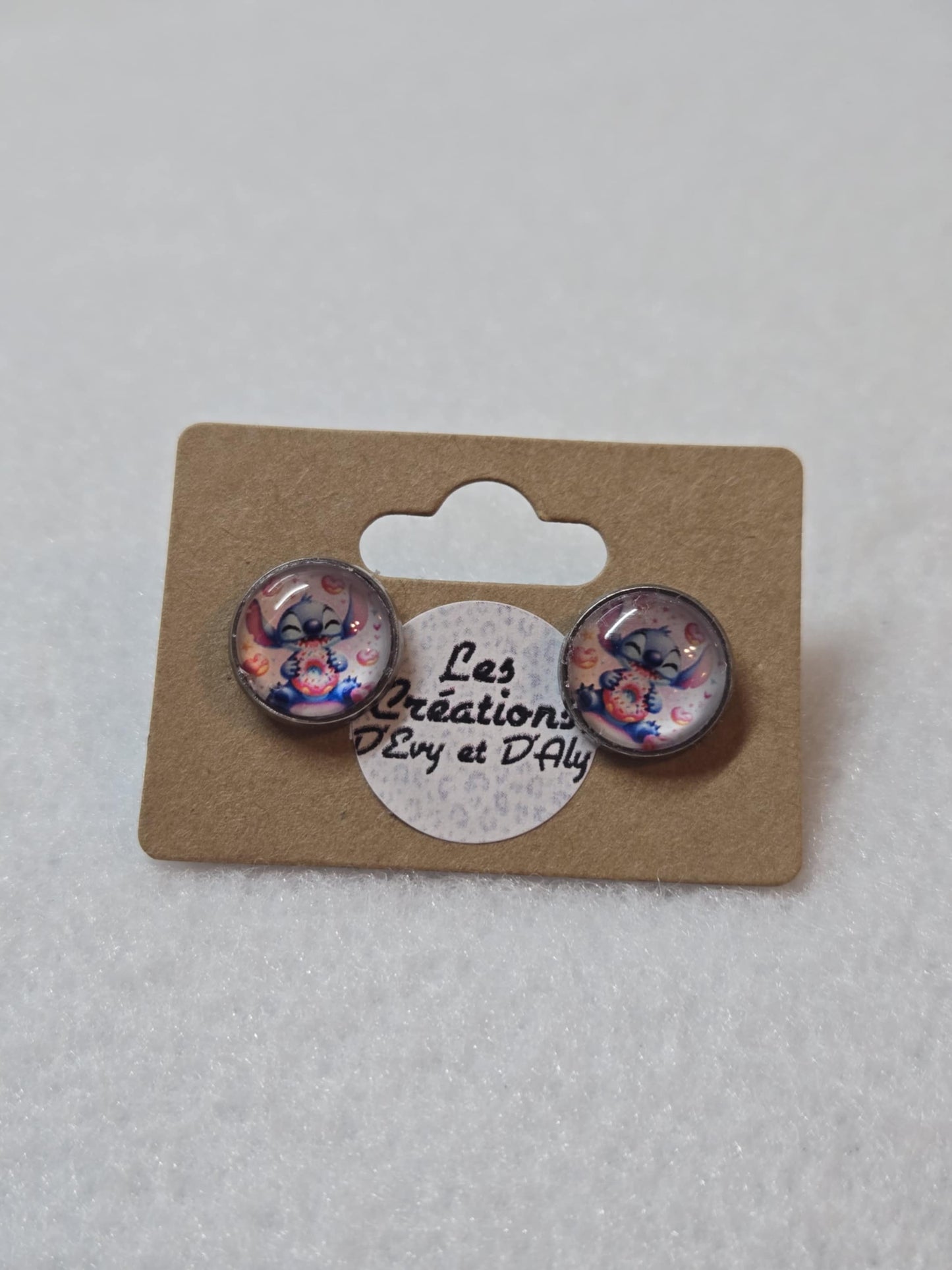 Boucles d'oreille d'Evy - Stitch