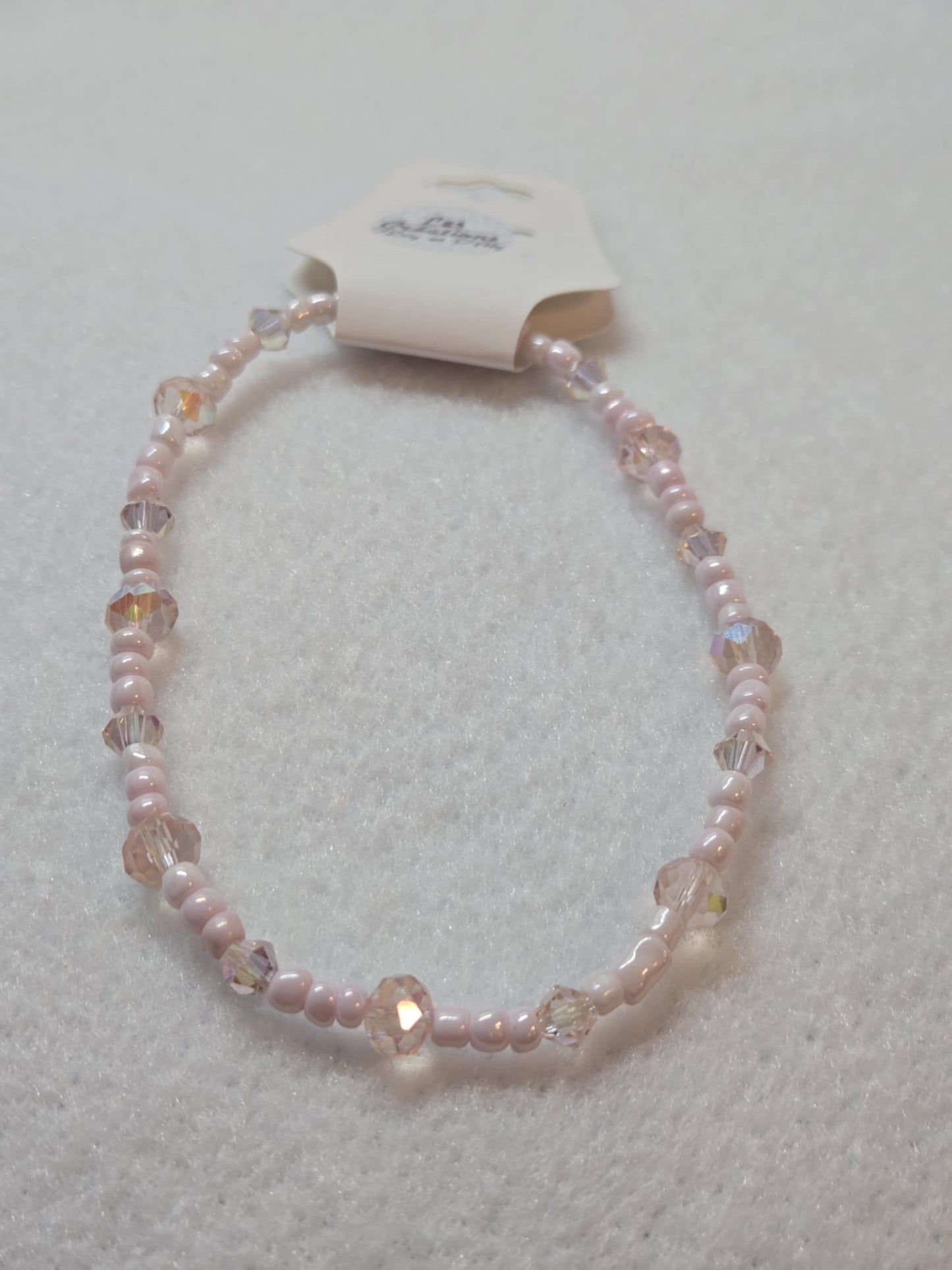 Chaine de cheville en crystaux