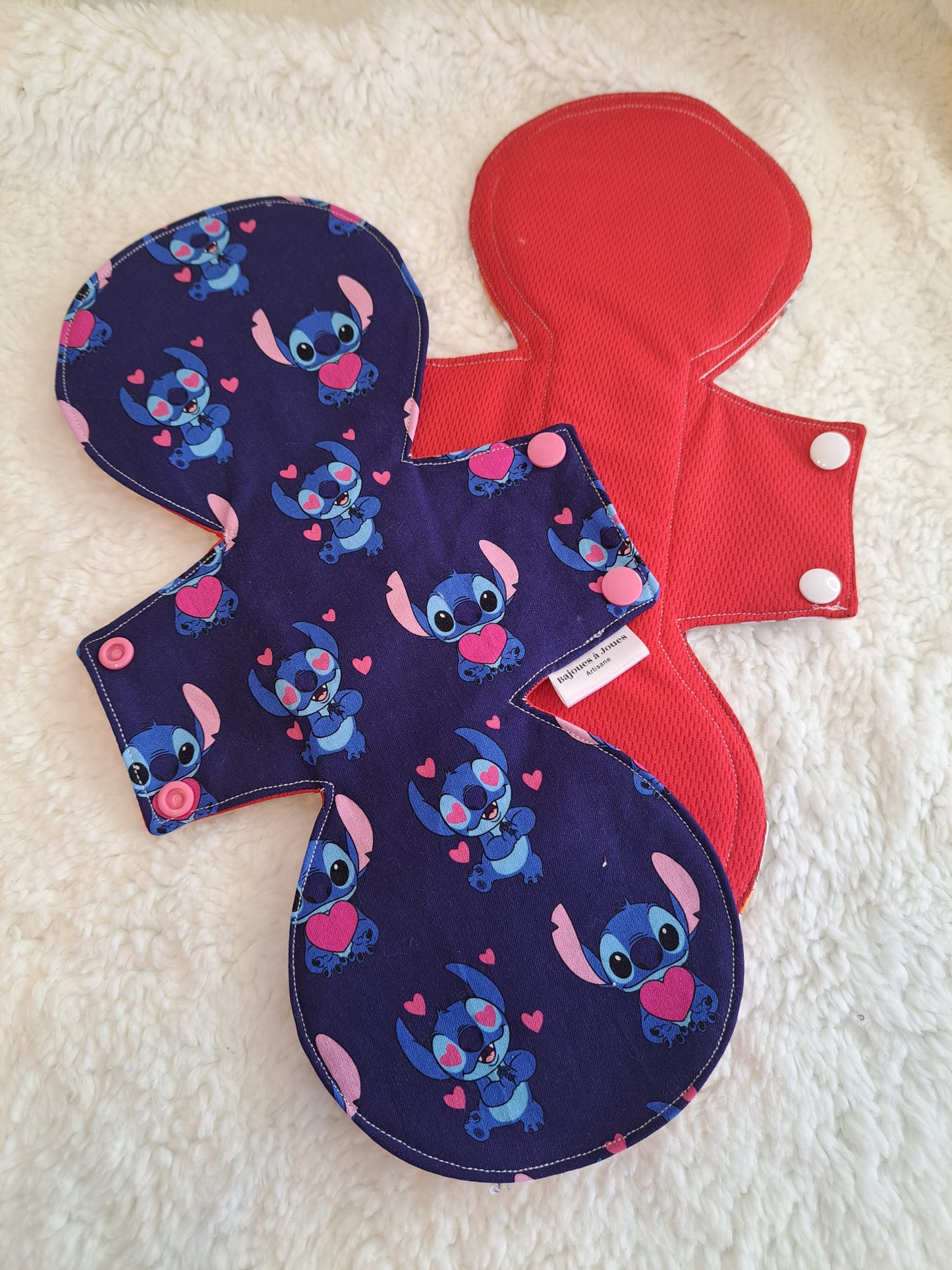 Nuit 13'' (The beast)- Stitch coeur (effet au sec)