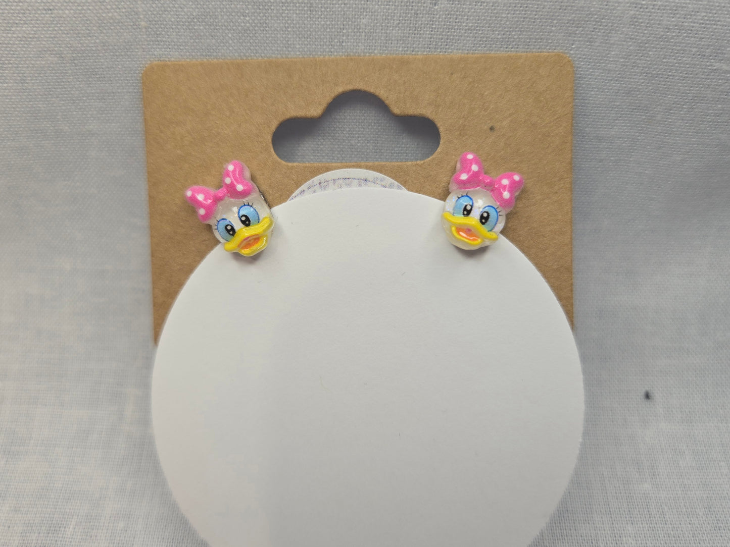 Boucles d'oreille d'Evy - souris et canard