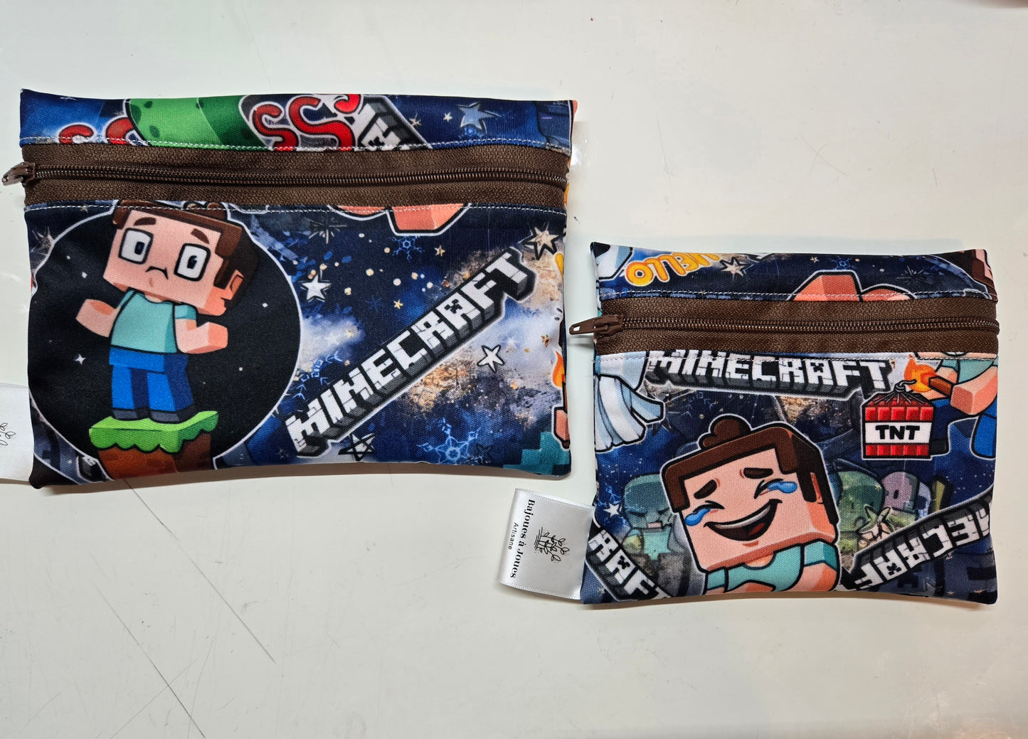 Sacs à collation réutilisable - Minecraft