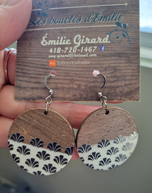 Boucles d'oreilles - Rondelle
