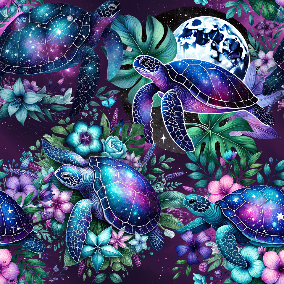 Linges à vaisselle - Tortue néon