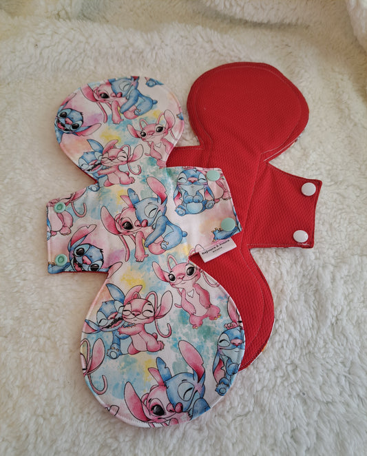 Nuit 13'' (The beast)- Stitch &Angel (effet au sec)