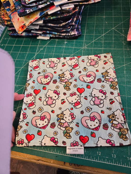 Débarbouillette - Hello kitty