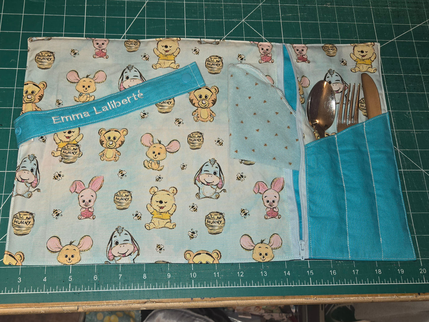 Reusable Placemat ON REQUEST, with pocket