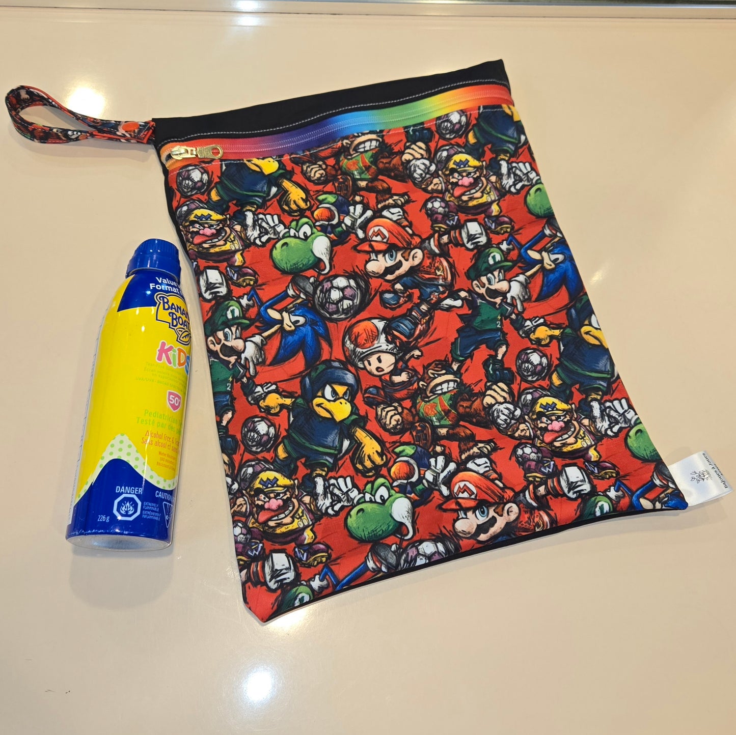 WETBAG - Mario Bross et Sonic