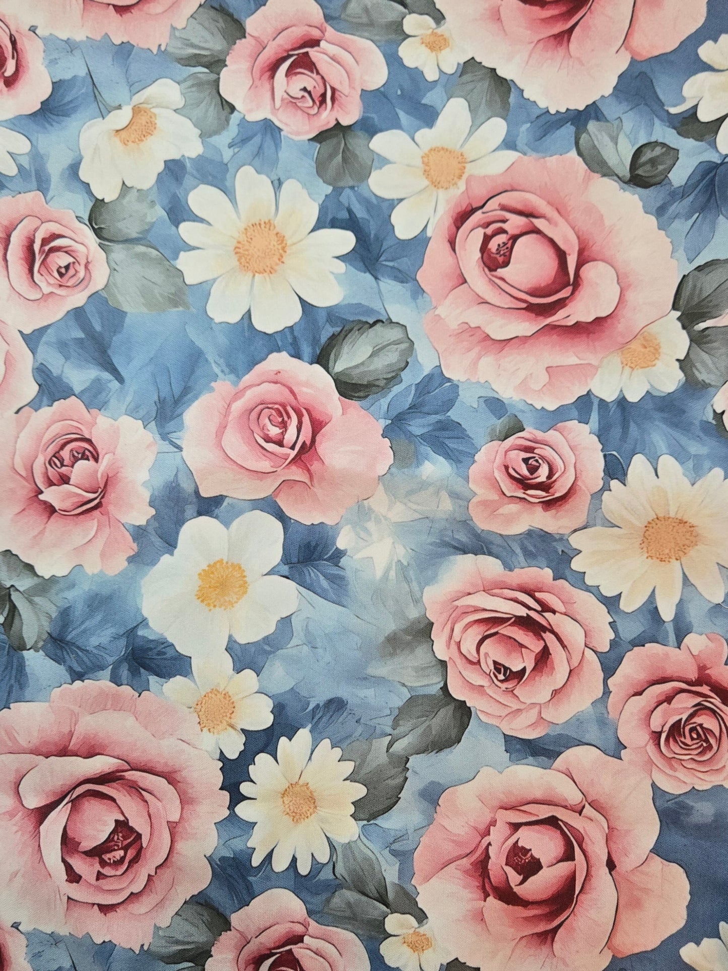 Linges à vaisselle - Marguerite et rose
