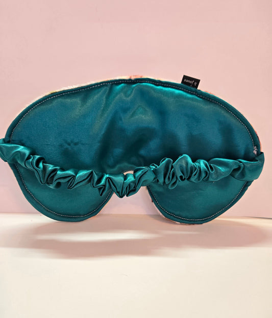 Masque de sommeil - Vache et tournesol