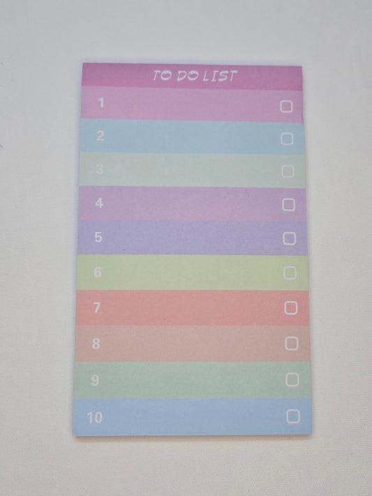 To do list