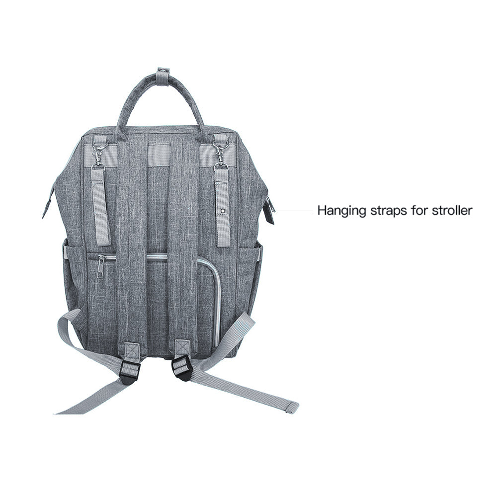 LeaMark Sac à langer Sac à dos Maternité Nappy - Sac étanche multifonction -