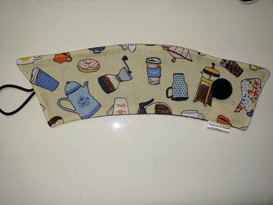 Manchon pour verre a café/thé, boisson chaude ou froide - Café