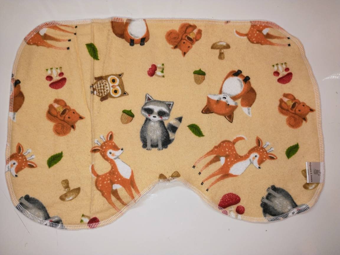 Serviette a rot pour bébé/ protège épaule /Baby burp cloth