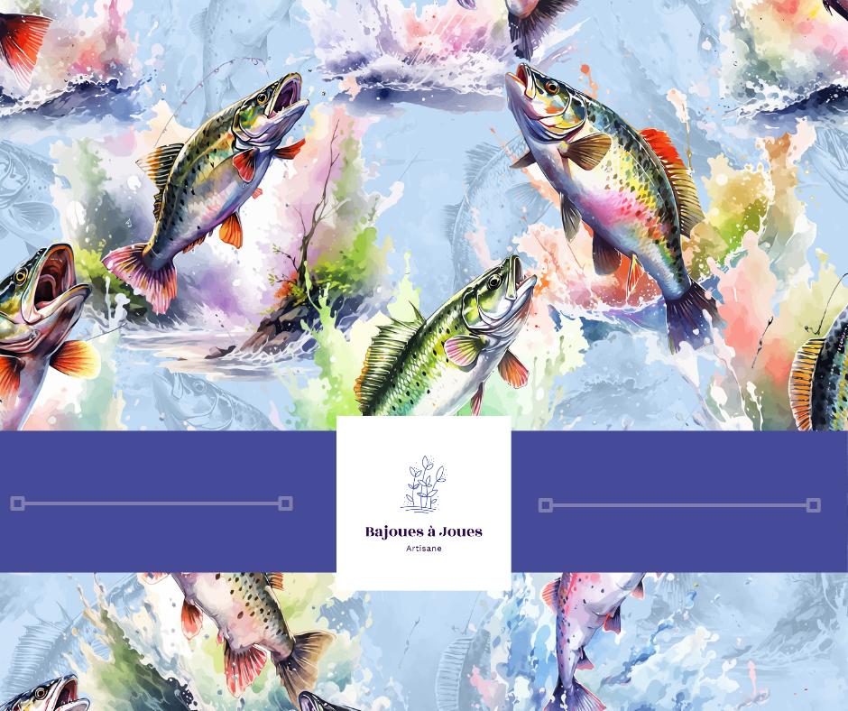 Tapis de séchage - Poisson