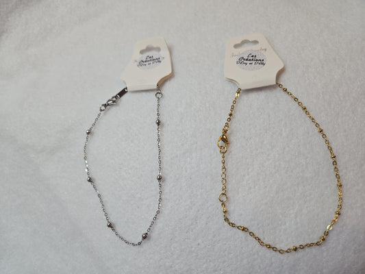 Chaine de cheville (plusieurs modèles)