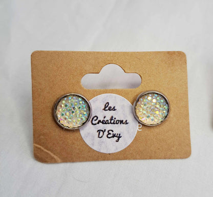 Boucles D'oreille d'Evy - Petite scintillante