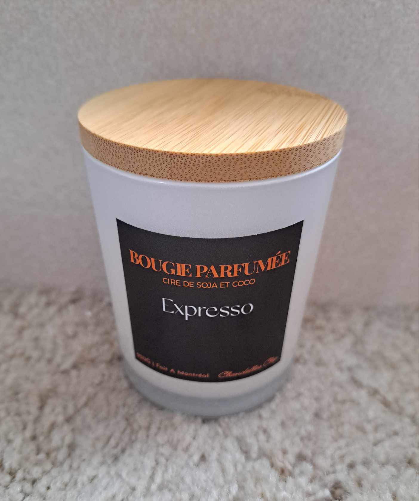 Bougie parfumée - Expresso