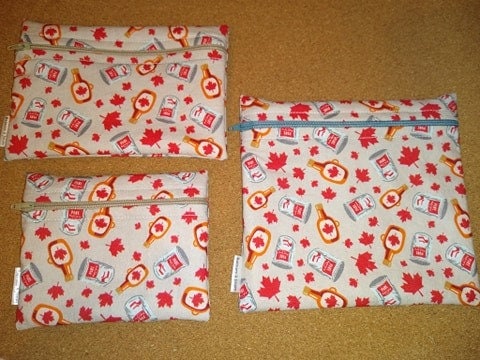 Reusable snack bag / wet bag