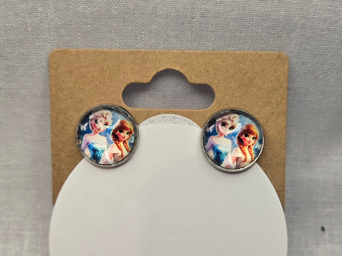 Boucles d'oreille d'Evy - neige
