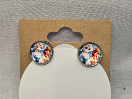 Boucles d'oreille d'Evy - neige