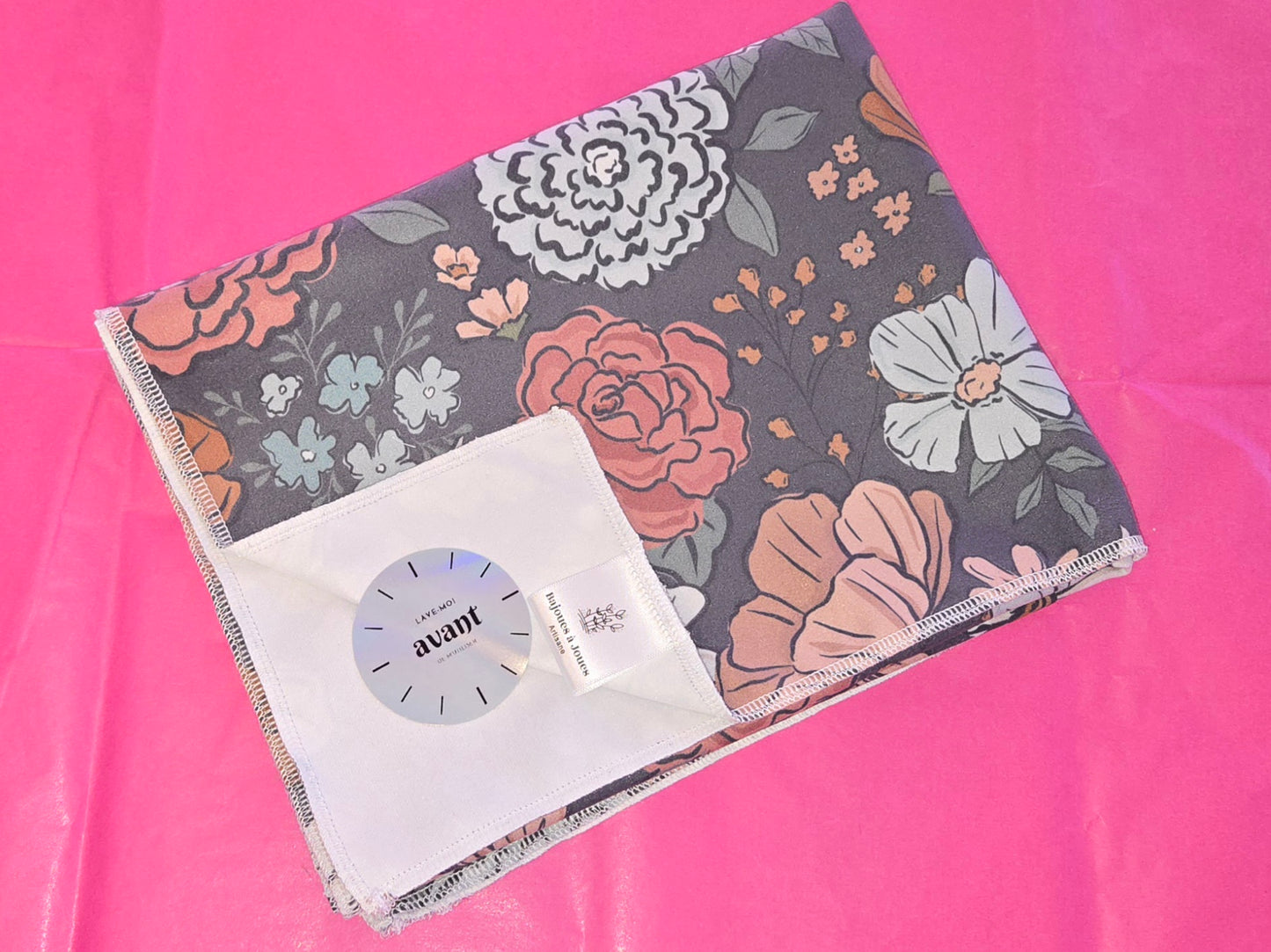 Linges à vaisselle - Fleurs vintage