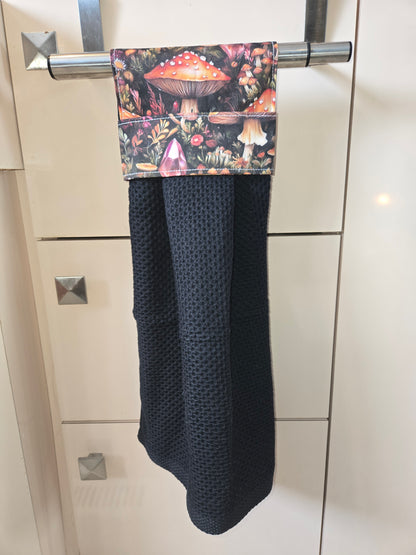 Serviette à main - Champignons