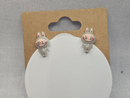 Boucles d'oreille d'Evy - lapin méchant