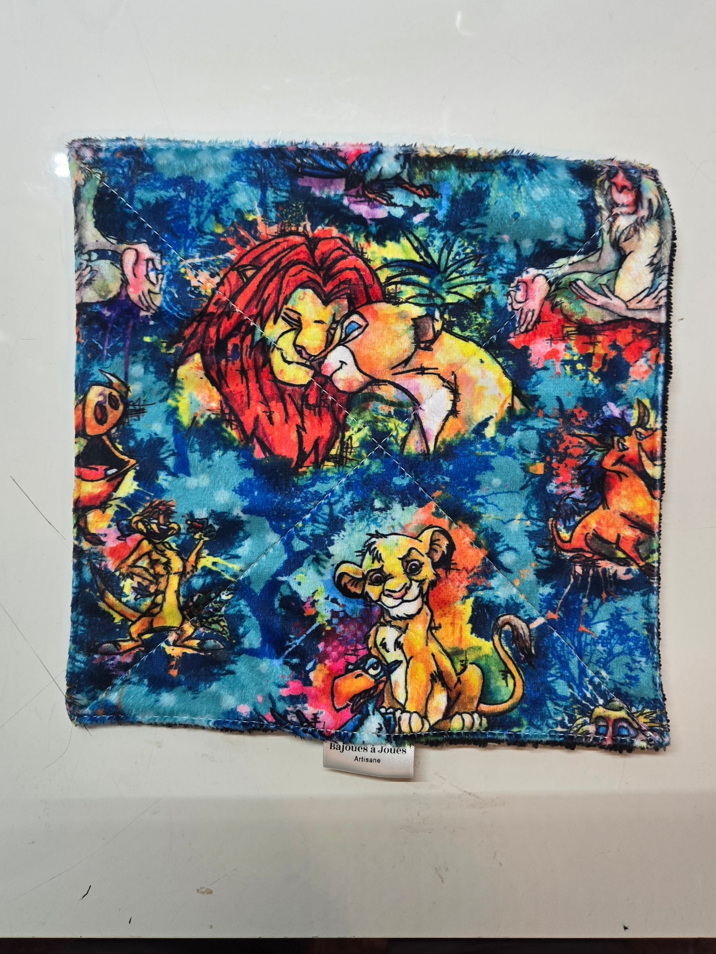 Débarbouillette - lion