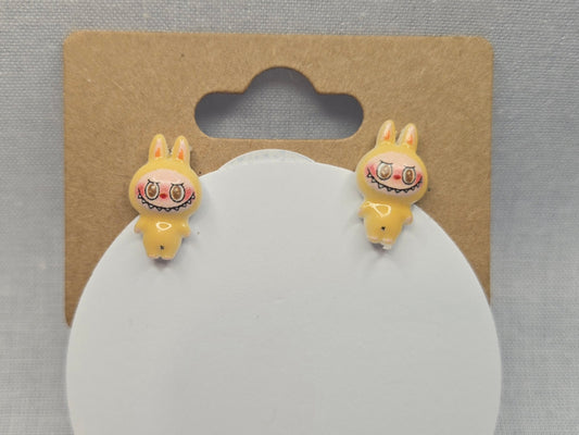 Boucles d'oreille d'Evy - lapin méchant