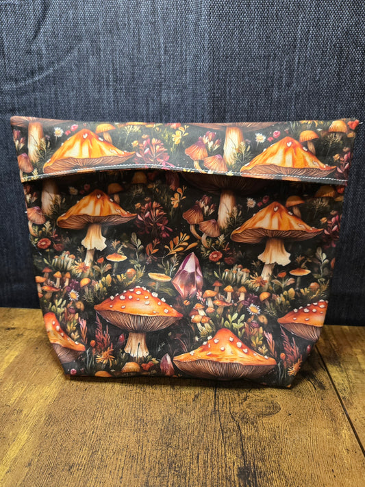 Sac à cuisson de maïs soufflé réutilisable - Champignons