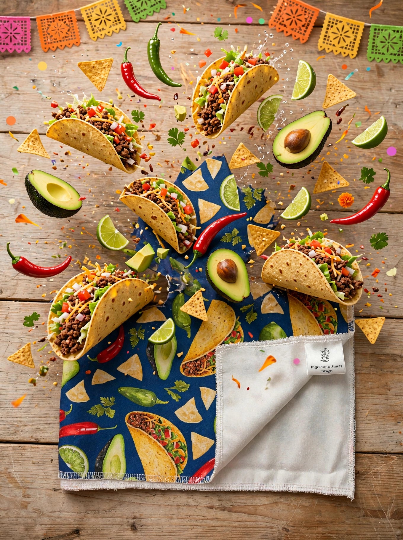 Linge à vaisselle - Tacos