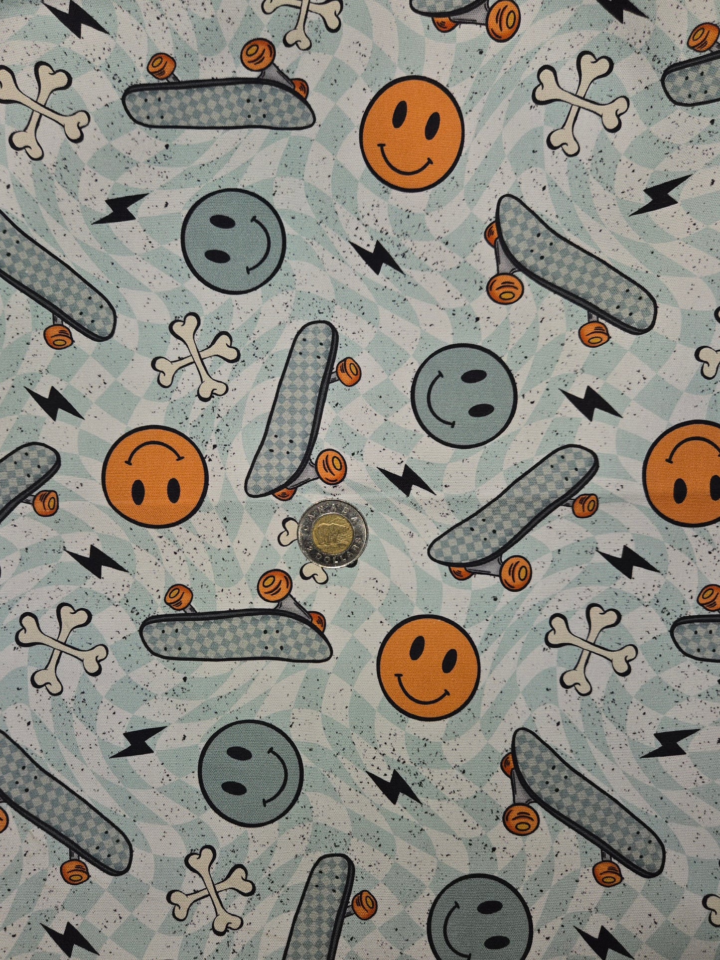 Coton - skate et happy face