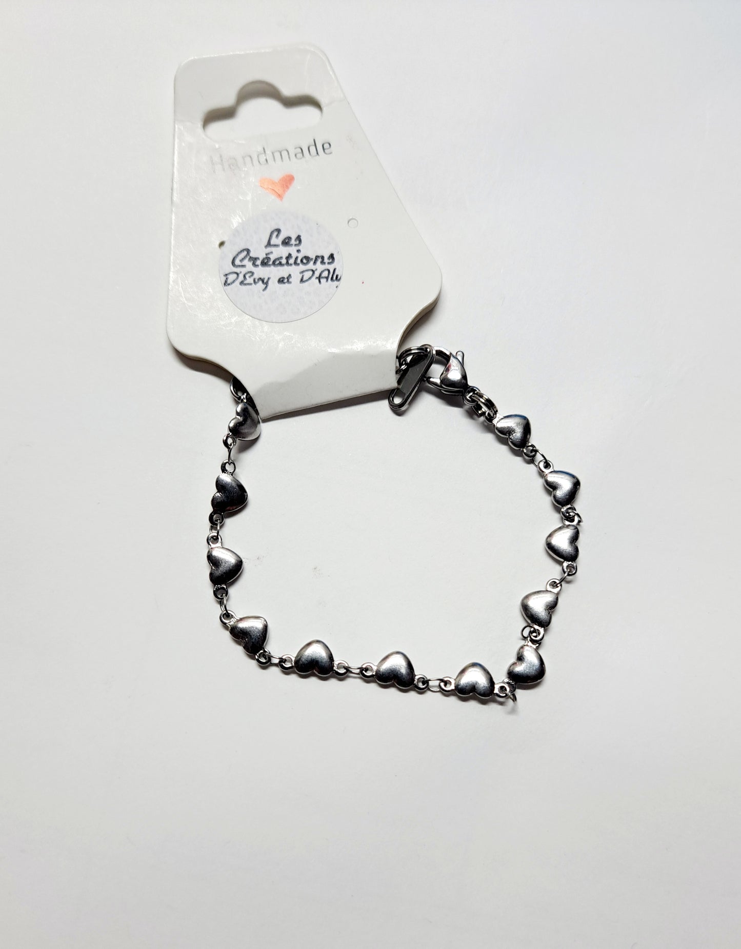 Bracelet - Coeur argent