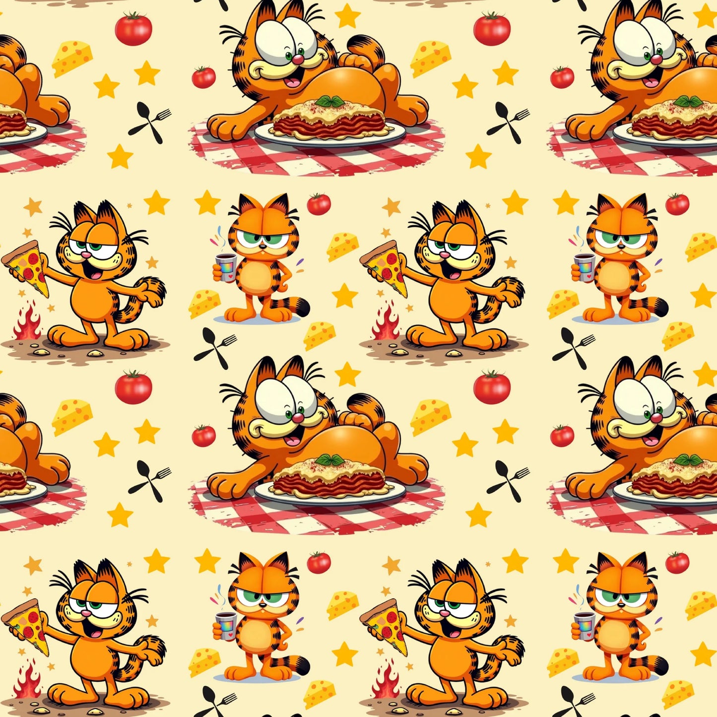 Chiffon - Garfield spag