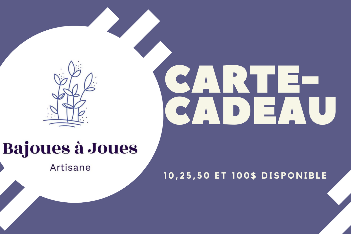 Carte Cadeau de BAJOUES À JOUES